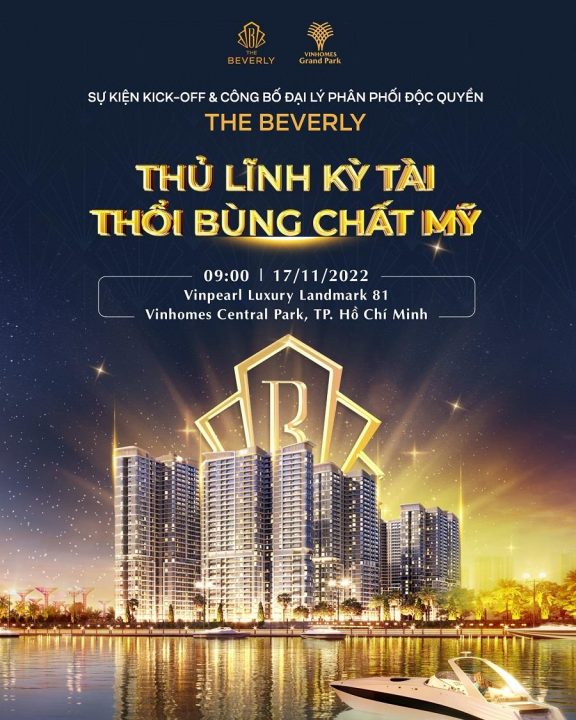 Sự kiện kick-off phân khu The Beverly Vinhomes Q9