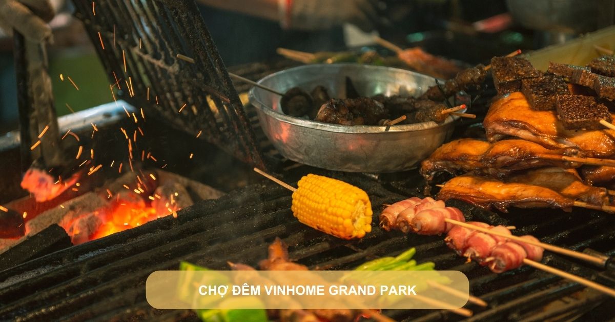 Chợ đêm Vinhome Grand Park