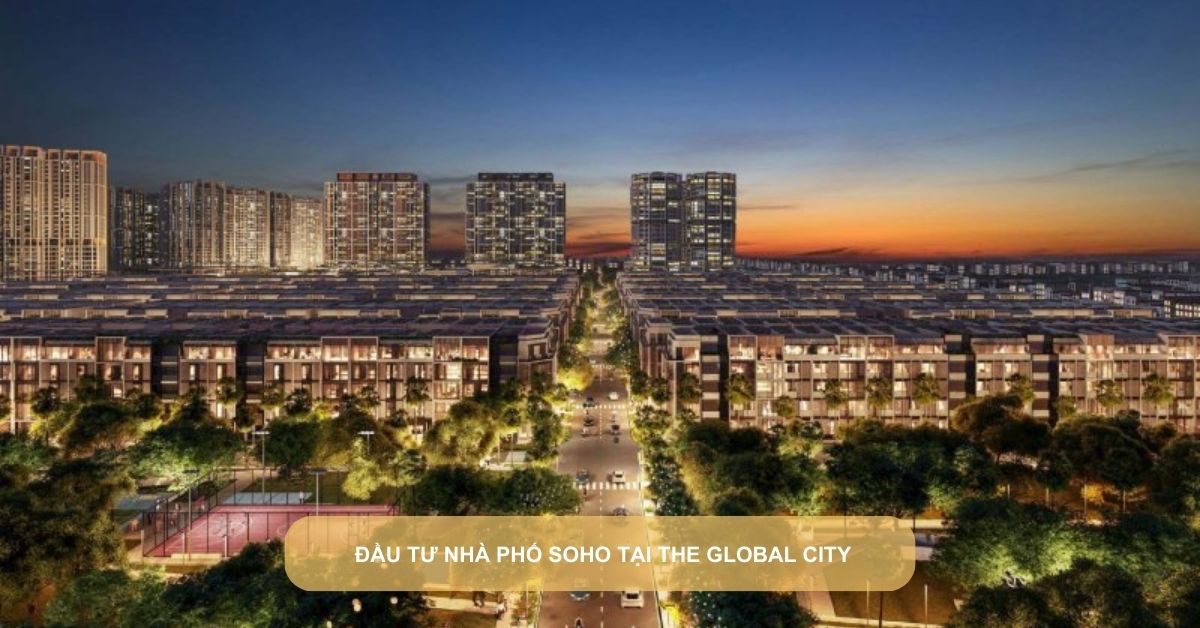 đầu tư nhà phố SOHO tại The Global City