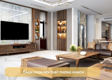 cách chọn nội thất phòng khách