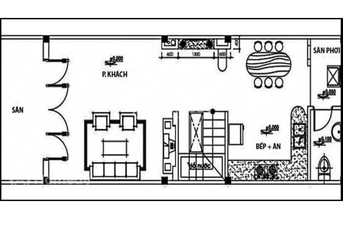 lửng 5x14m nhà cấp 4 gác lửng 22