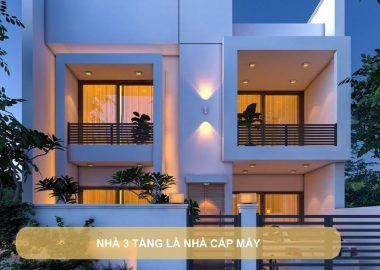 nhà 3 tầng là nhà cấp mấy