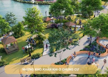 những khó khăn khi ở chung cư