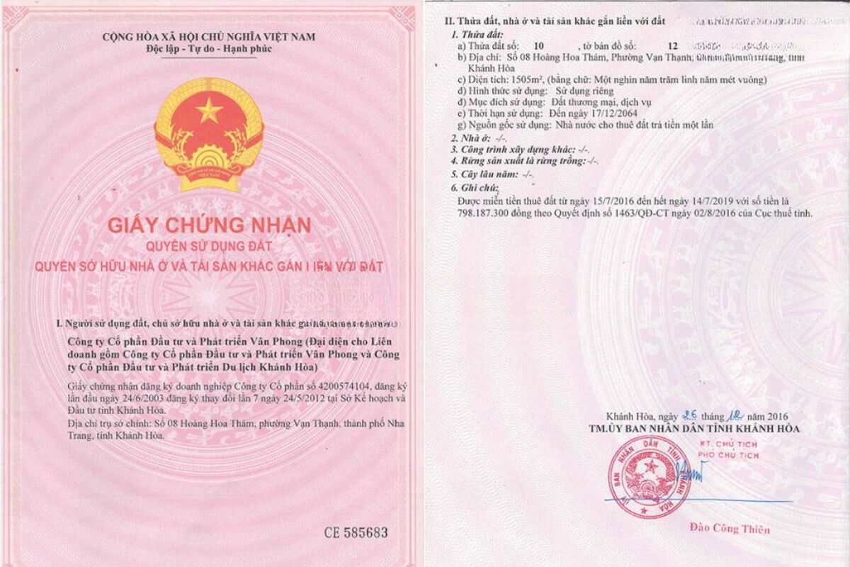 Số giấy chứng nhận quyền sử dụng đất là gì 5