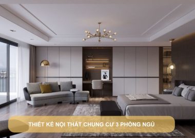 thiết kế nội thất chung cư 3 phòng ngủ