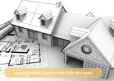 nhà dưới 30m2 có được cấp phép xây dựng